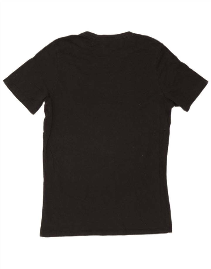 Męski T-shirt z grafiką Jack & Jones, średni czarny