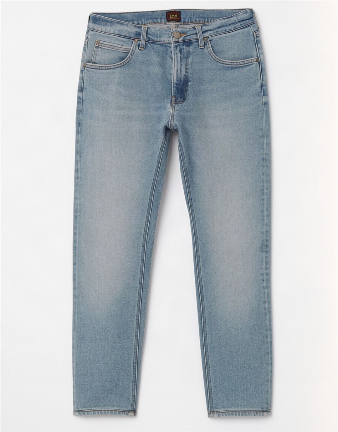 Męskie jeansy Lee Slim Tapered W31 L28 Niebieskie bawełniane