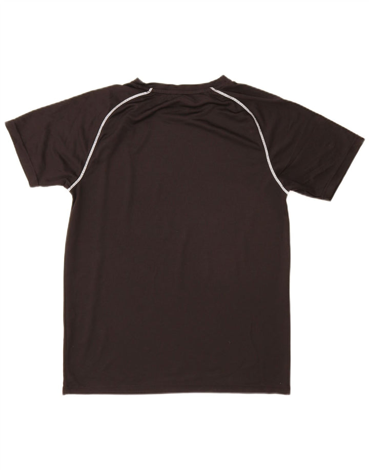 T-shirt męski Mountain Warehouse, średni czarny poliester