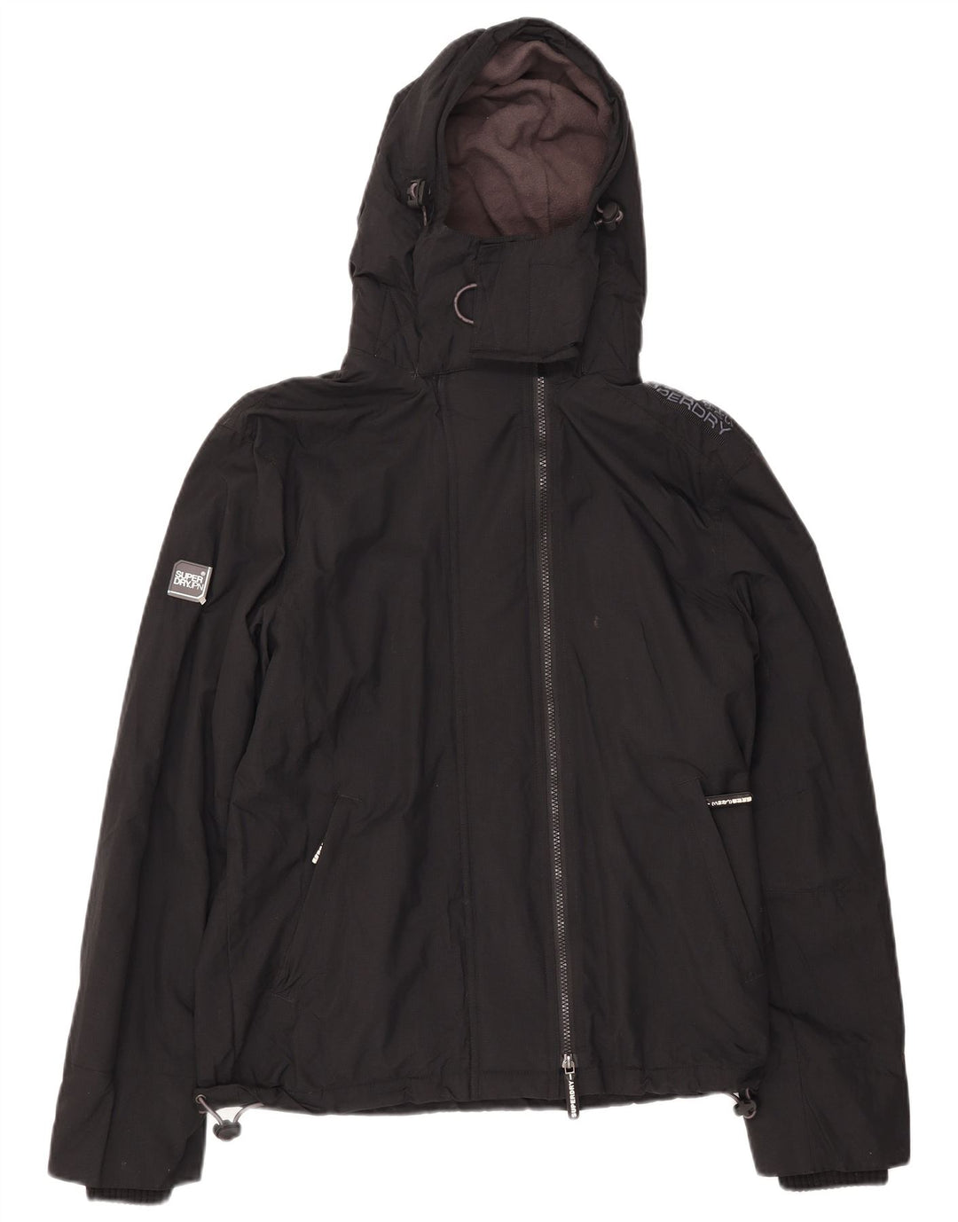 Męska wiatrówka SUPERDRY Graphic UK 38 Medium Black