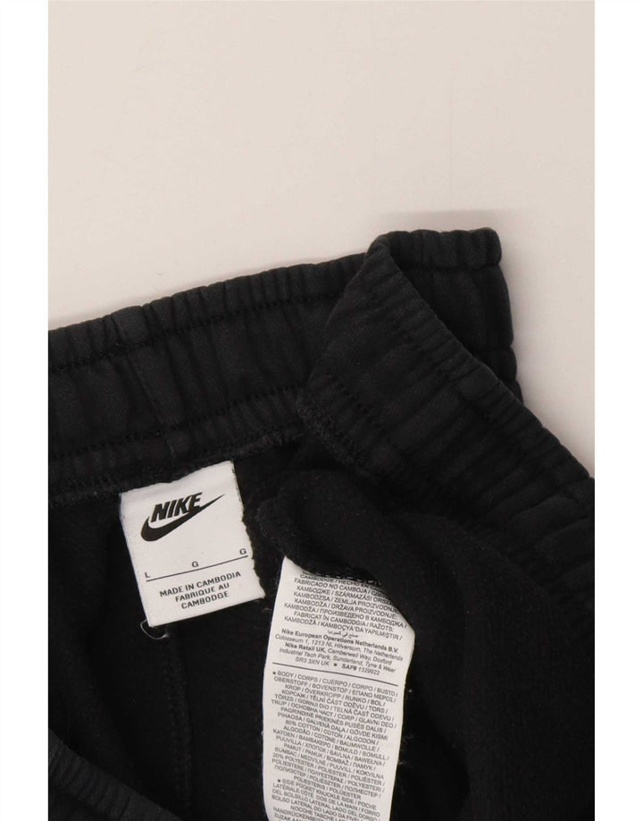 Męskie spodnie dresowe Nike, duże, szare, bawełniane