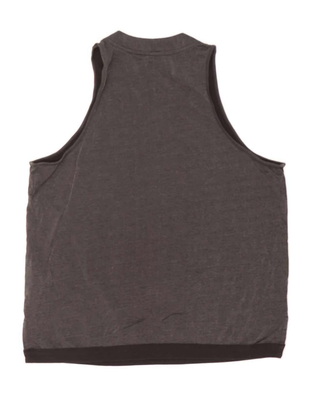 NIKE Womens Graphic Vest Top UK 16 Large Grey Modal Vintage Nike and Second-Hand Nike from Messina Hembry 