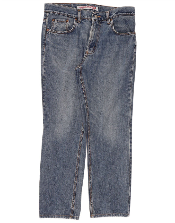 Męskie jeansy Carrera 700 Straight IT 48 Medium W33 L28 Niebieska bawełna