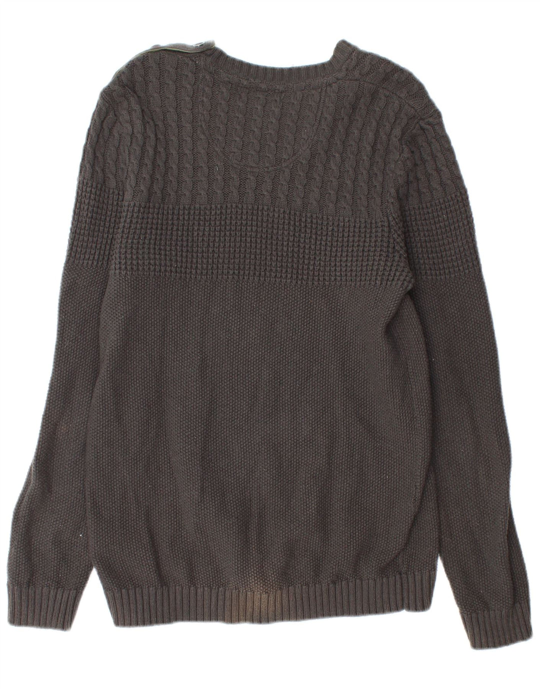 Damski sweter Ted Baker z dekoltem w łódkę, rozmiar 4, duży, szary, bawełniany