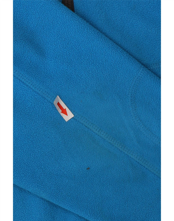 Męski sweter polarowy Columbia z zamkiem błyskawicznym, duży niebieski poliester