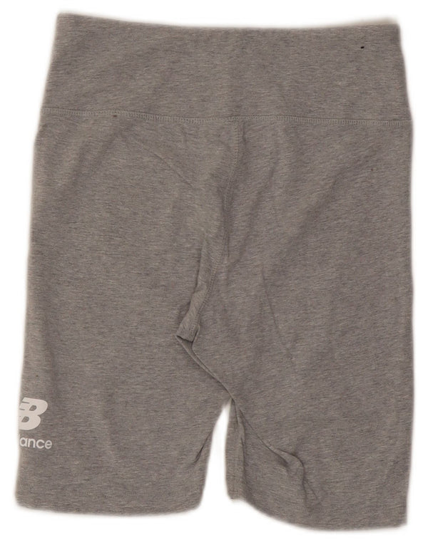 Damskie spodenki sportowe New Balance UK 8 Small, szare, bawełniane
