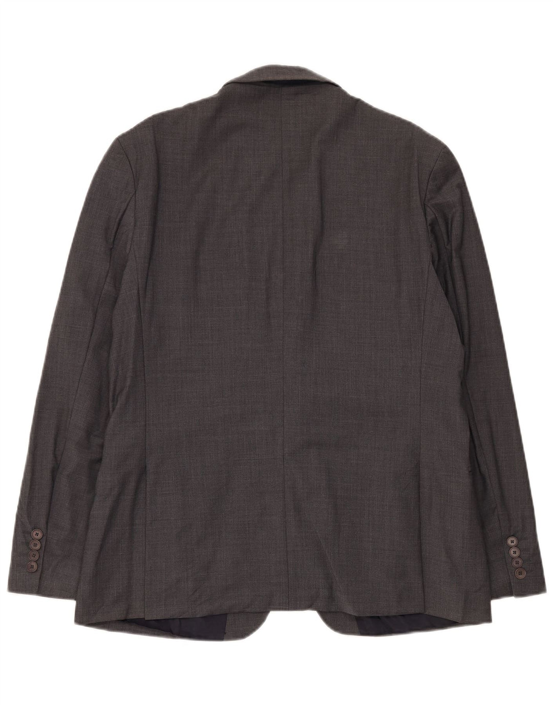 Ted Baker Męska marynarka slim fit zapinana na 2 guziki UK 44 2XL Szara wełna