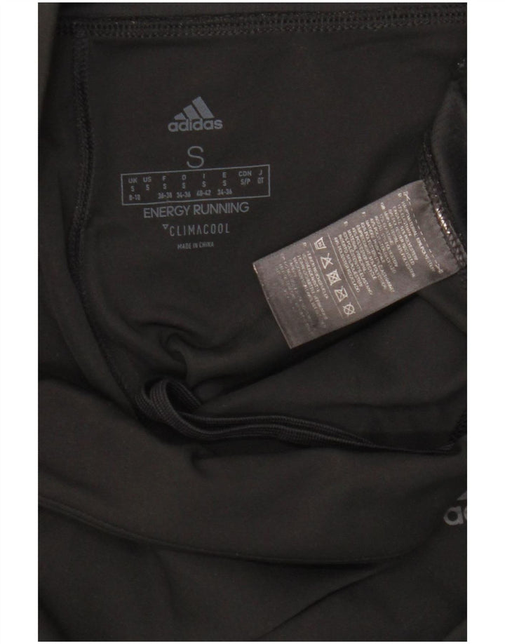 Damskie legginsy Adidas Climacool Capri UK 8/10 Mały czarny poliester