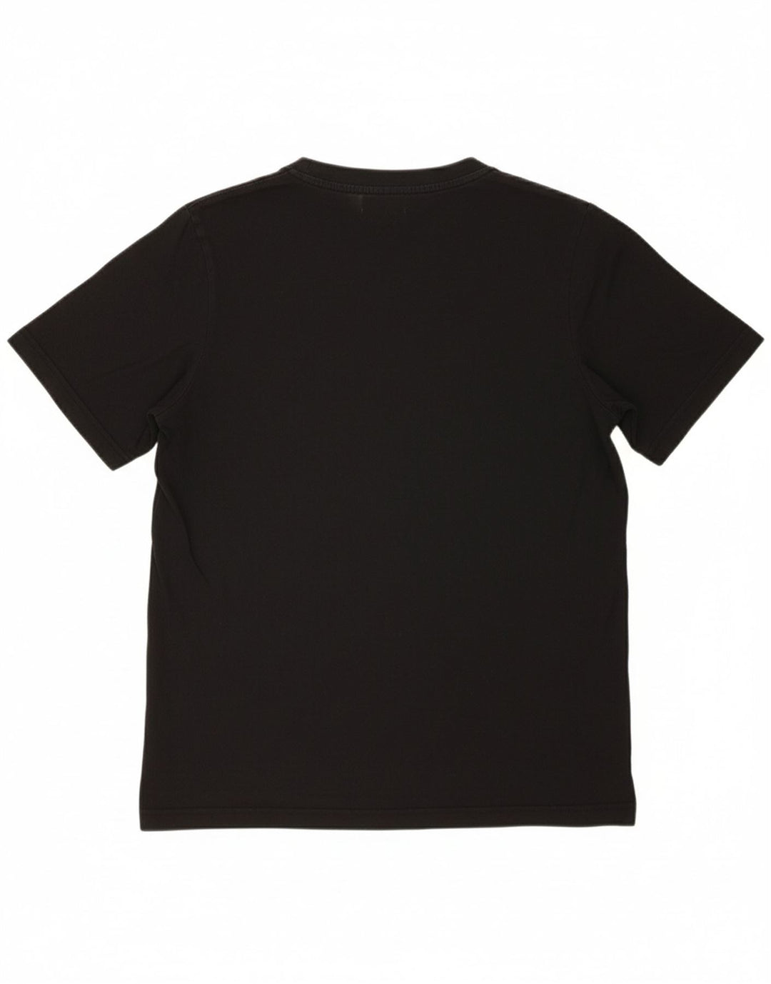 KAPPA Mens Graphic T-Shirt Top Small Black Cotton