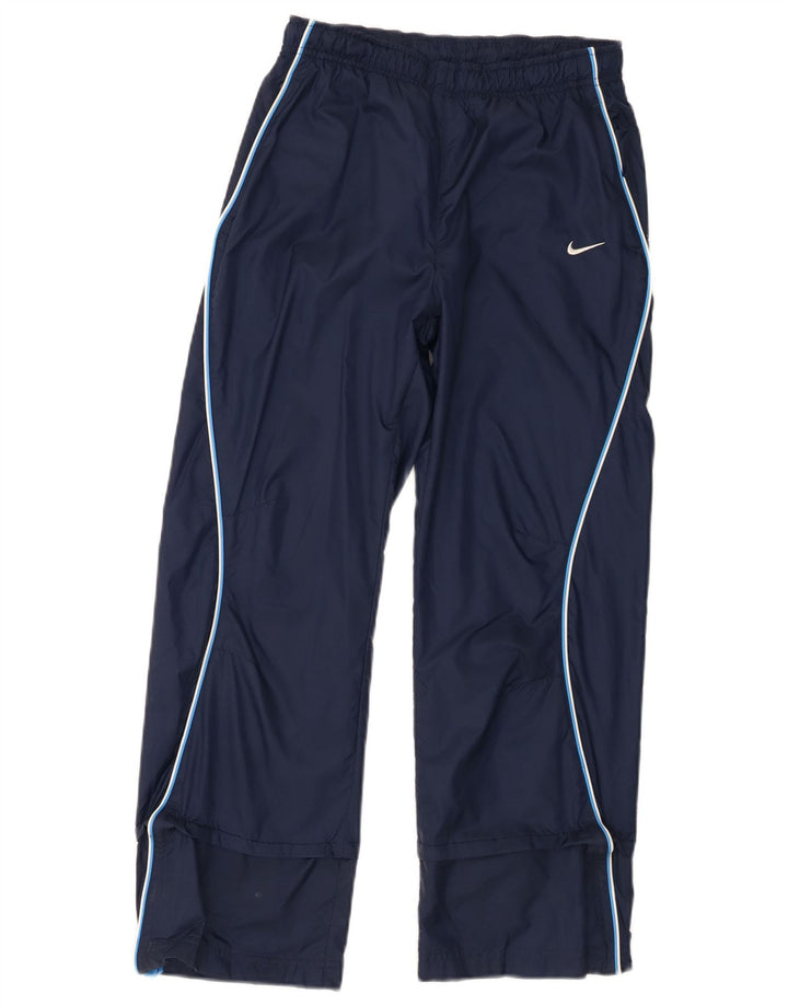 Chłopięce spodnie dresowe Nike 10-11 lat, średni granatowy nylon