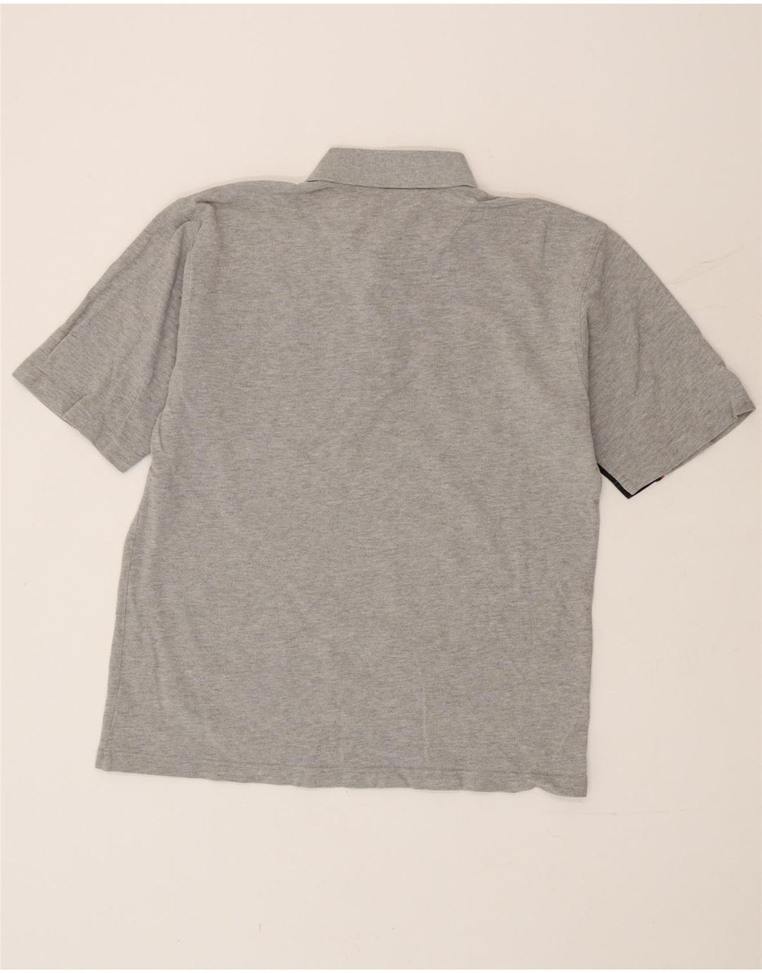 Męska koszulka polo Canterbury, mała, szara, bawełniana w bloki kolorów