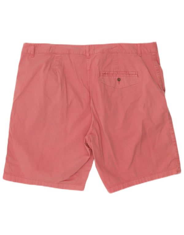 Marks & Spencer Damskie spodenki Chino UK 20 2XL W40 Różowa bawełna