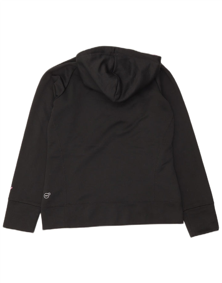 Damski sweter z kapturem i grafiką PUMA UK 12, średni czarny poliester