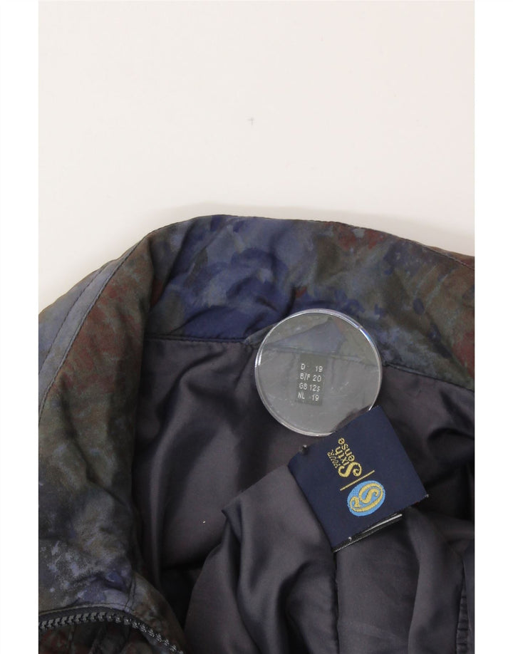 YOUR SIXTH SENSE Damski płaszcz wiatrówka UK 12 Średni wielobarwny kwiatowy