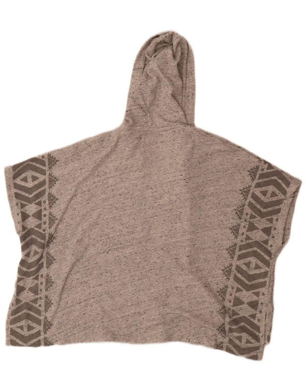 Damski sweter rozpinany z kapturem Billabong UK 14 Średni szary geometryczny