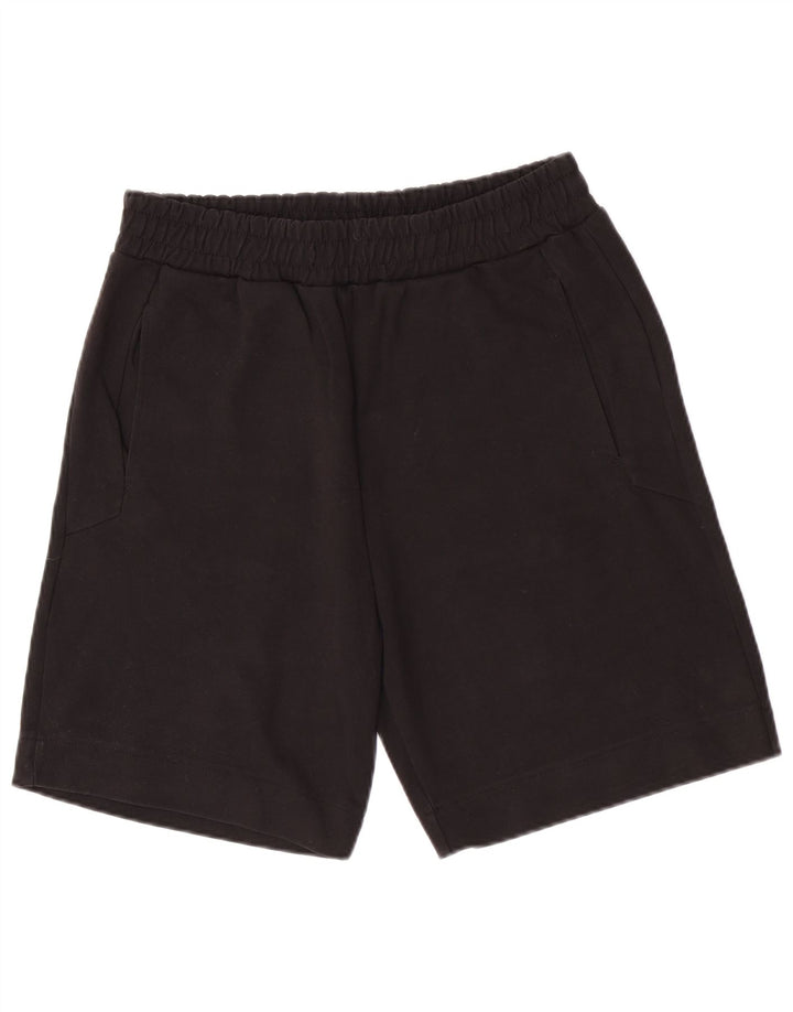 Krótkie spodenki damskie Zara UK 12 Medium W28, czarne, bawełniane