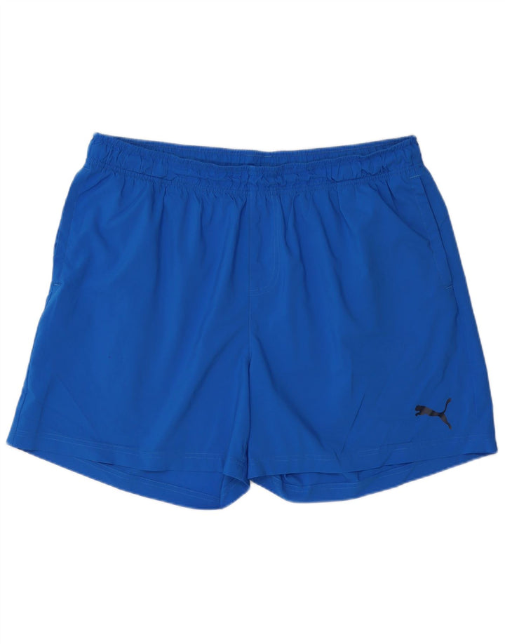Męskie spodenki sportowe Puma 2XL Niebieski poliester