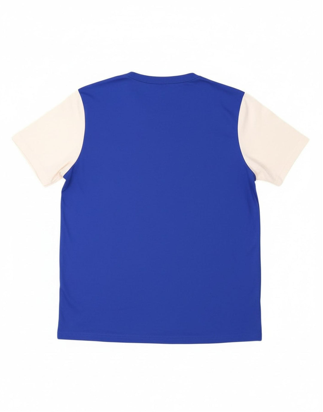 ADIDAS Mens Aeroready T-Shirt Top Large Blue Colourblock Polyester