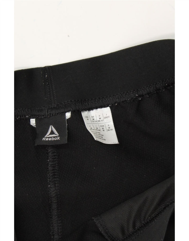 REEBOK Womens Tracksuit Trousers UK 12/14 Medium  Black Vintage Reebok and Second-Hand Reebok from Messina Hembry 