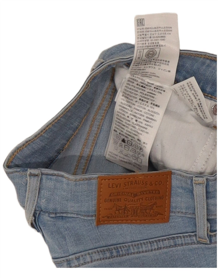 Damskie jeansy skinny Levi's W26 L30 Niebieski Lyocell