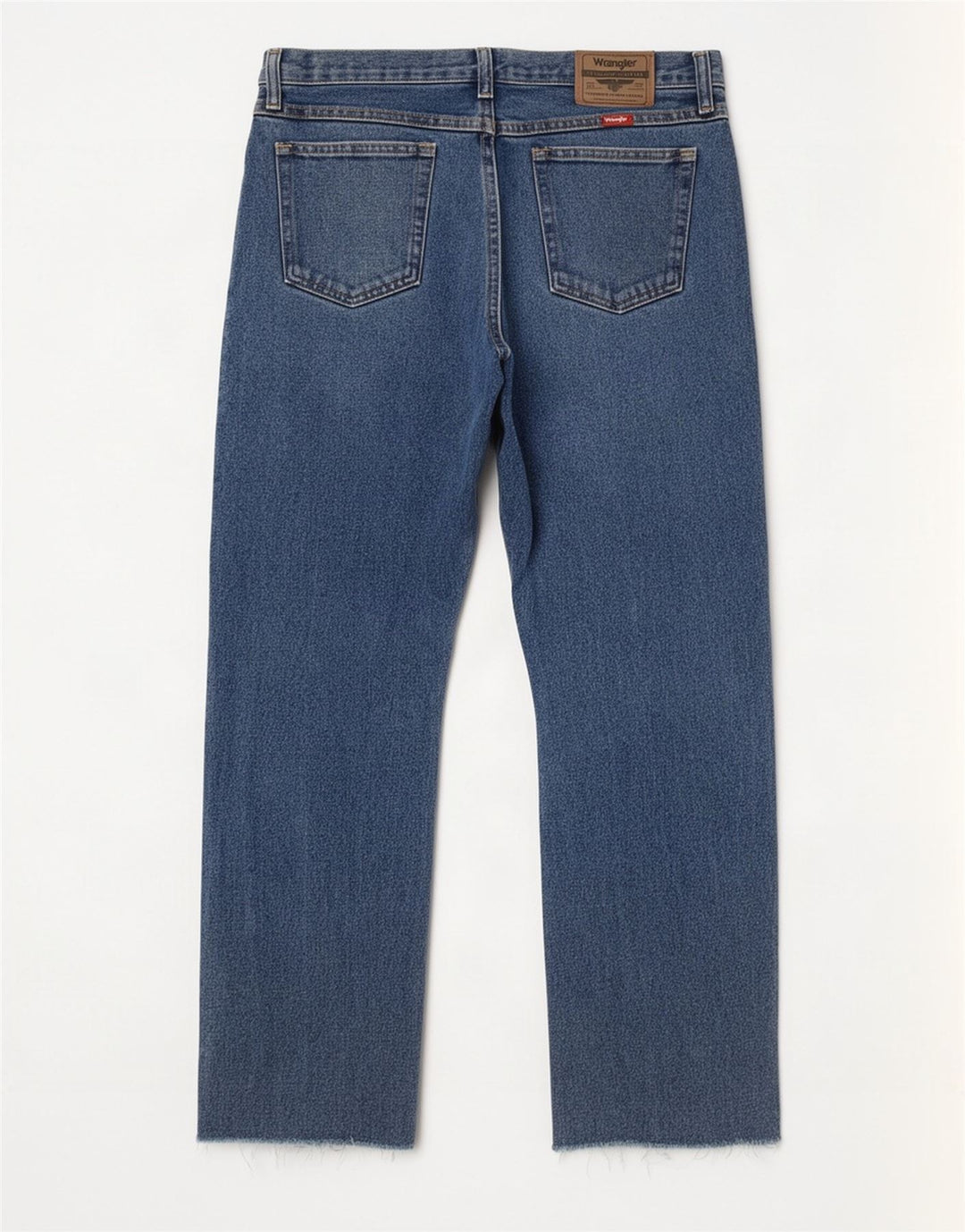 Wrangler Męskie proste dżinsy W31 L27 Niebieskie bawełniane
