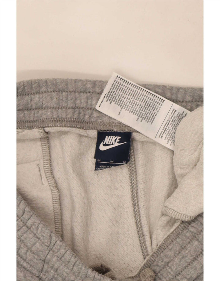 Męskie spodnie dresowe Nike, średnioszare, bawełniane