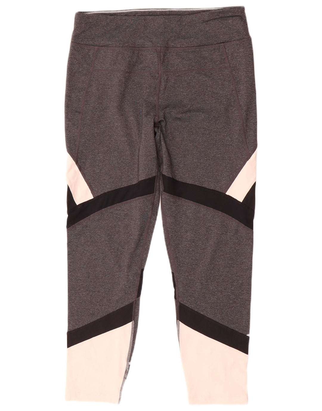 Legginsy damskie Calvin Klein UK 16, duże, szare bloki kolorów