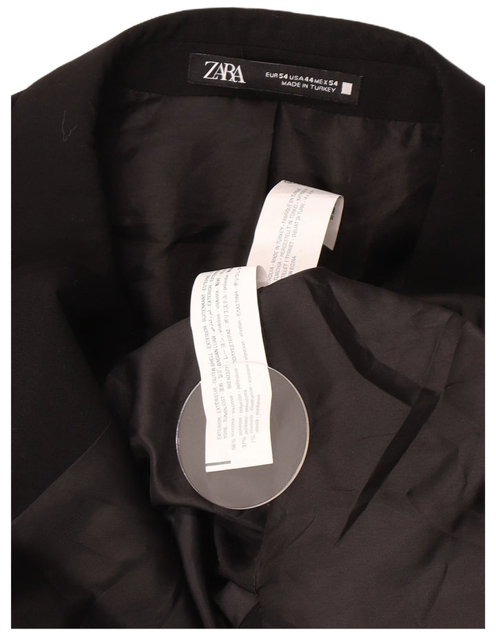 Zara Męska marynarka zapinana na 2 guziki EU 54 XL Czarna wiskoza