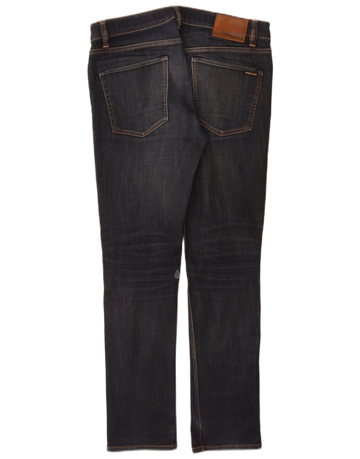 Damskie jeansy Skinny Volcom W32 L31 Granatowe, bawełniane