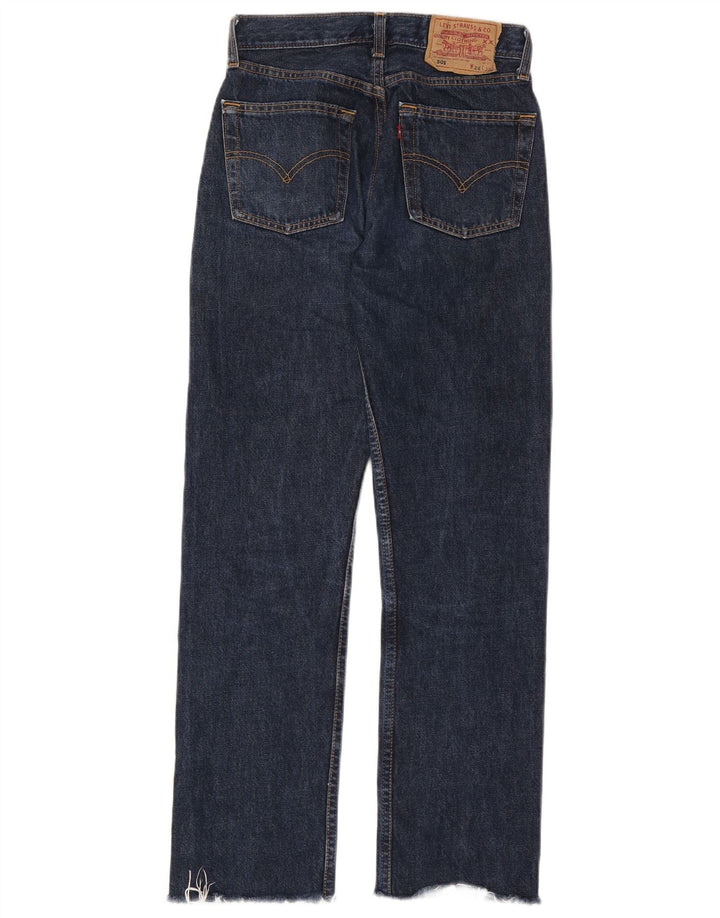 Damskie jeansy Levi's 501 Straight W26 L30 Granatowe