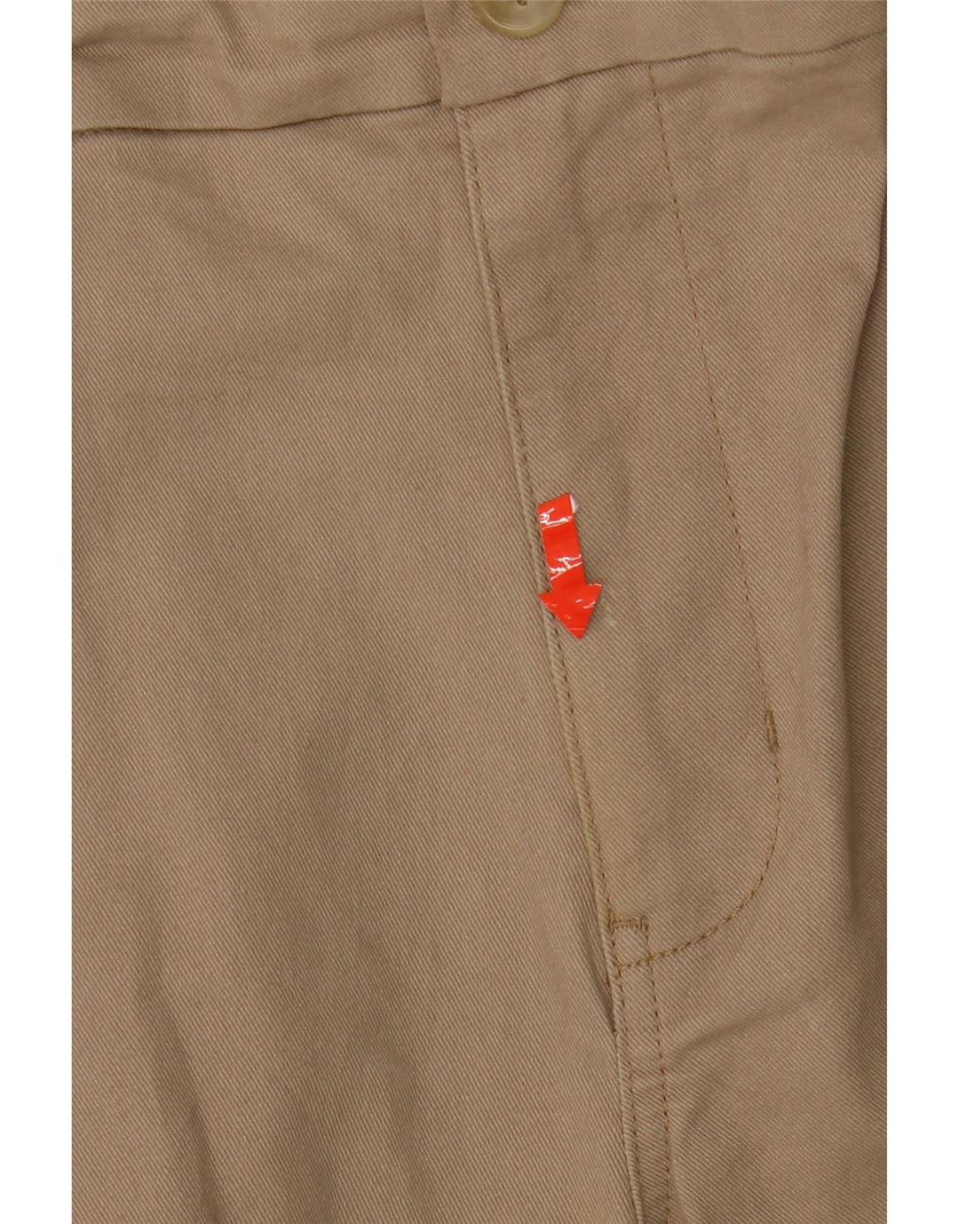 CHAPS Mens Chino Shorts W36 Large Beige Cotton Vintage Chaps and Second-Hand Chaps from Messina Hembry 