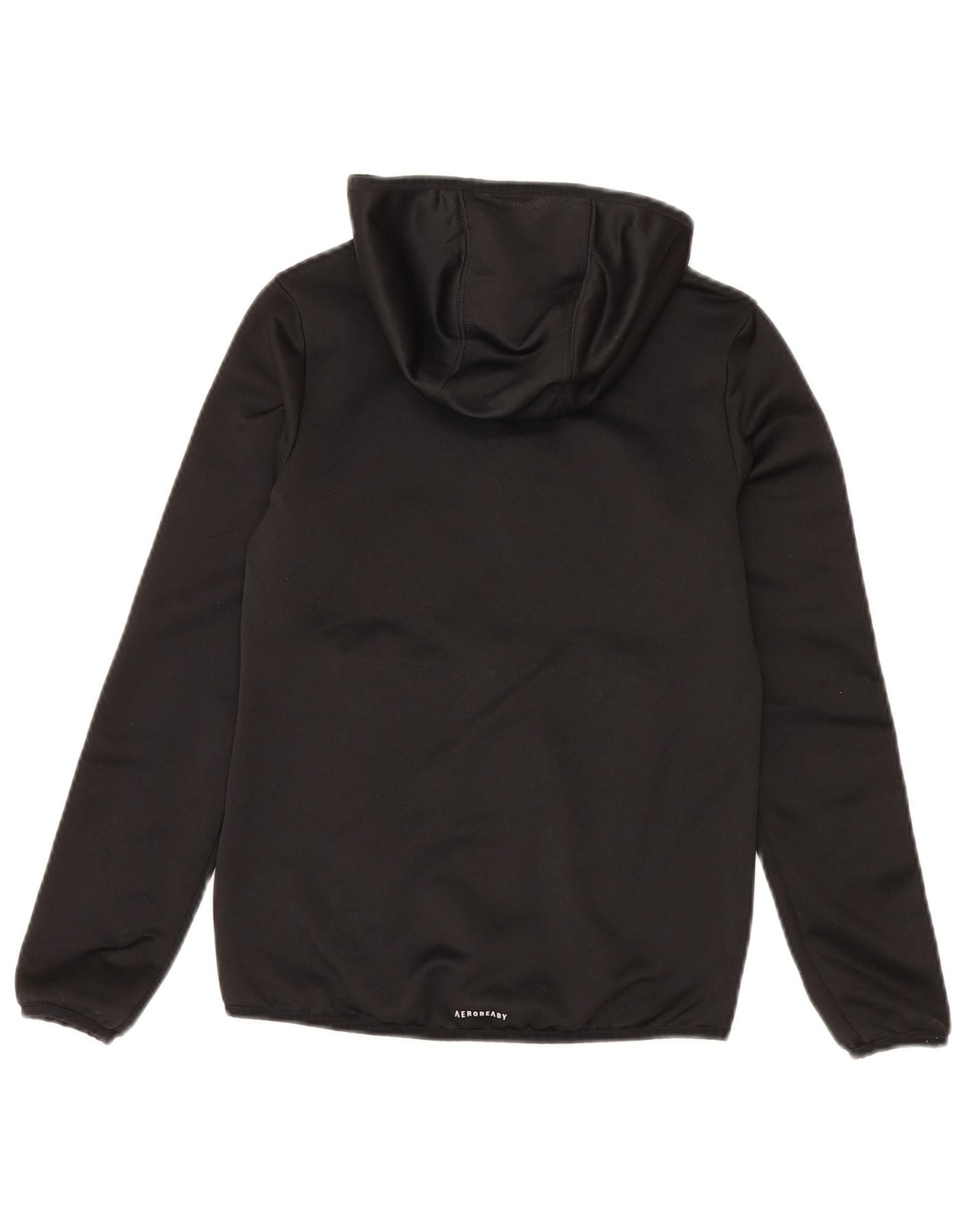 Bluza chłopięca Adidas z zamkiem błyskawicznym, 9-10 lat, czarna