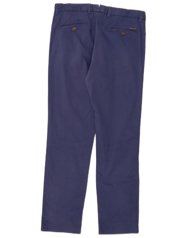 Męskie spodnie Chino Massimo Dutti Slim Fit EU 40 Medium W31 L30 Granatowe