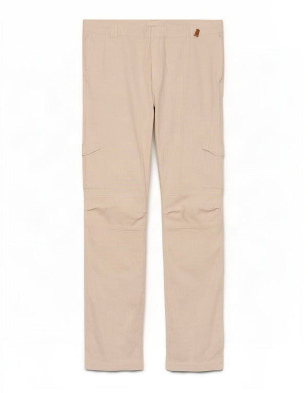 Męskie spodnie chino Zara EU 46 XL W36 L32 Białe lniane