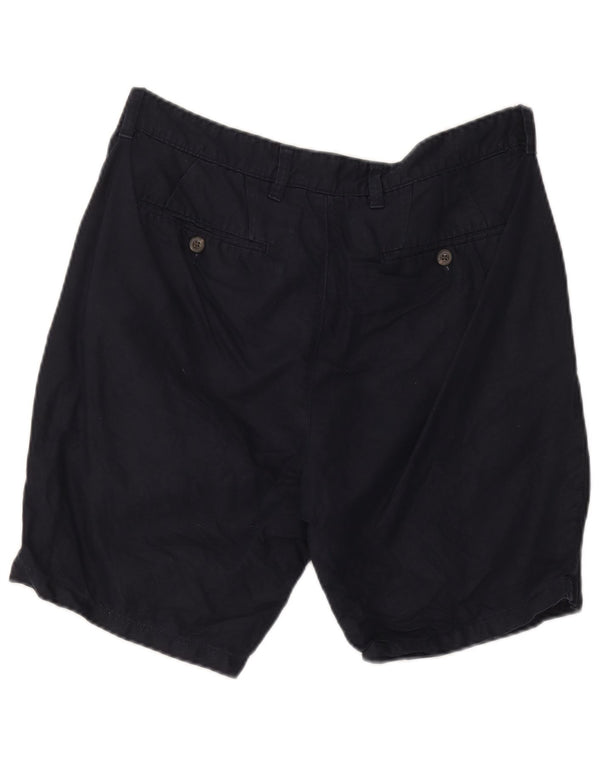 Marks & Spencer Męskie spodenki Chino W36, duże, granatowe, bawełniane