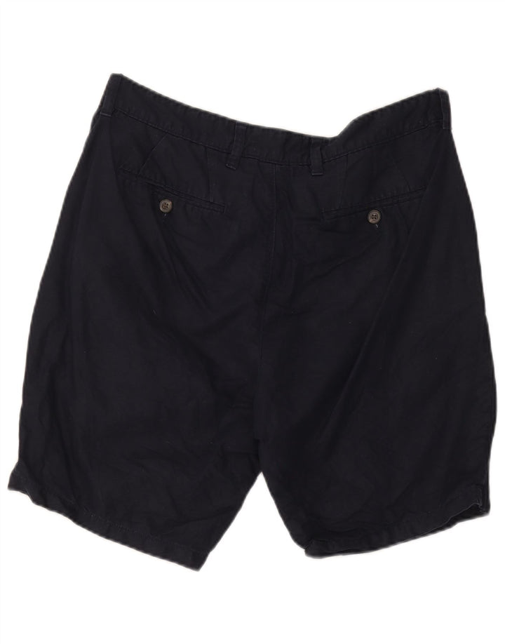 Marks & Spencer Męskie spodenki Chino W36, duże, granatowe, bawełniane