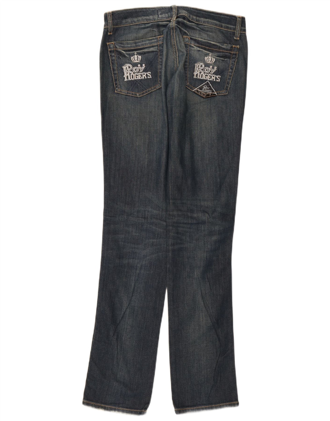 Damskie proste dżinsy Roy Rogers W30 L33 granatowe