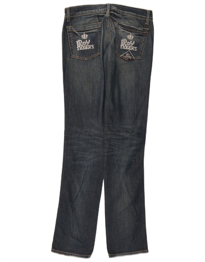 Damskie proste dżinsy Roy Rogers W30 L33 granatowe