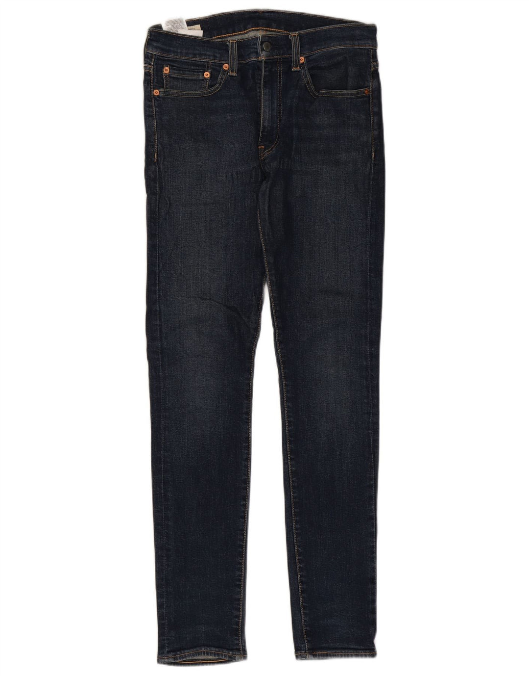Męskie jeansy Levi's 519 Skinny W31 L32 Granatowa bawełna