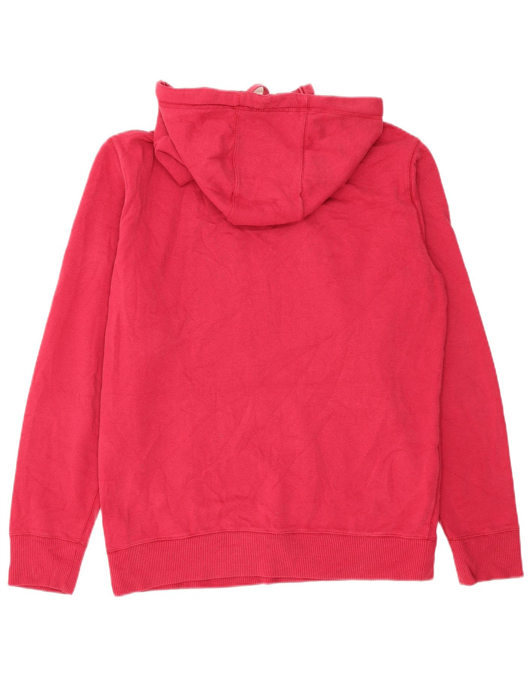 Crew Clothing Męska bluza z kapturem, średnia różowa bawełna