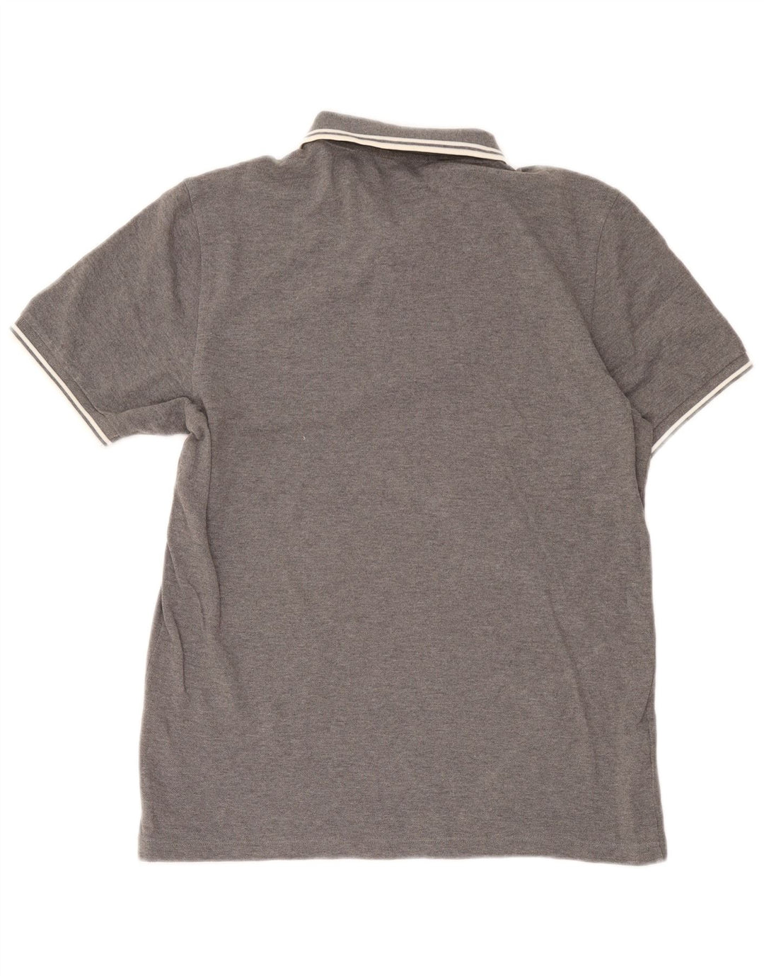 Męska koszulka polo Fred Perry, duża, szara, bawełniana w plamki
