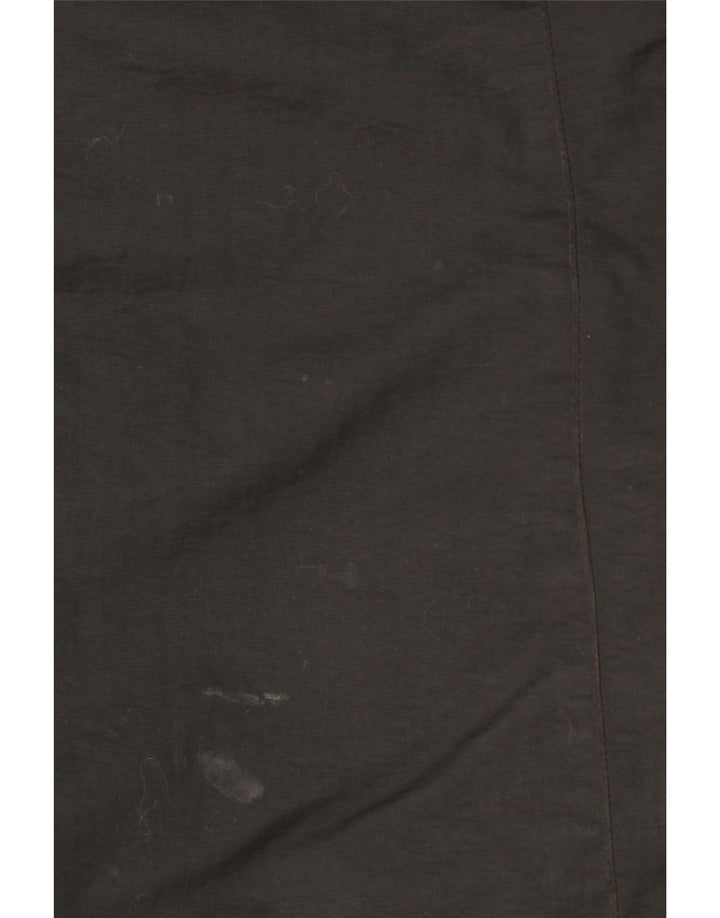 Damska kurtka parka z kapturem Superdry UK 12, średni czarny nylon