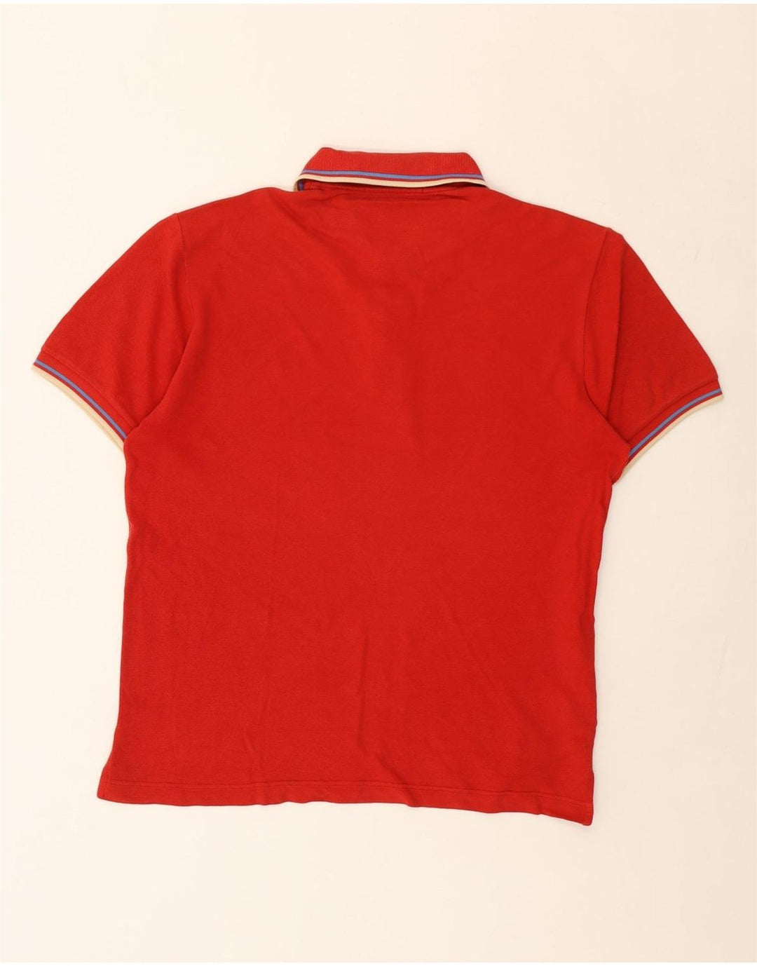 Męska koszulka polo Fred Perry, mała, czerwona, bawełniana