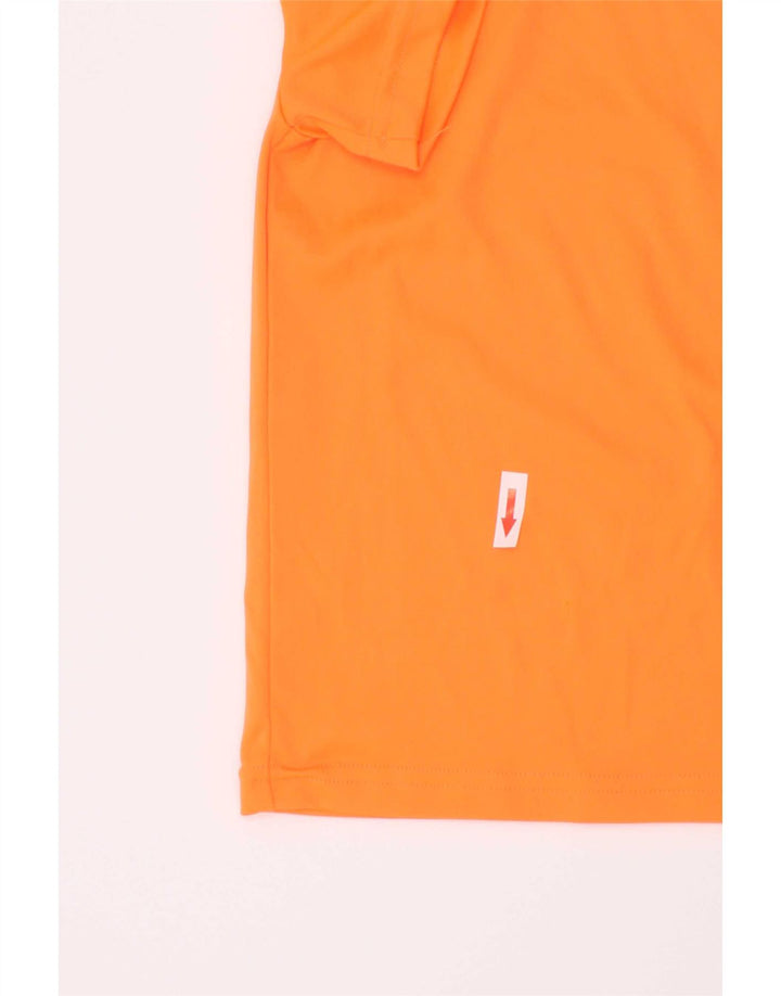 Chłopięcy T-shirt z grafiką Under Armour 3-4 lata, pomarańczowy