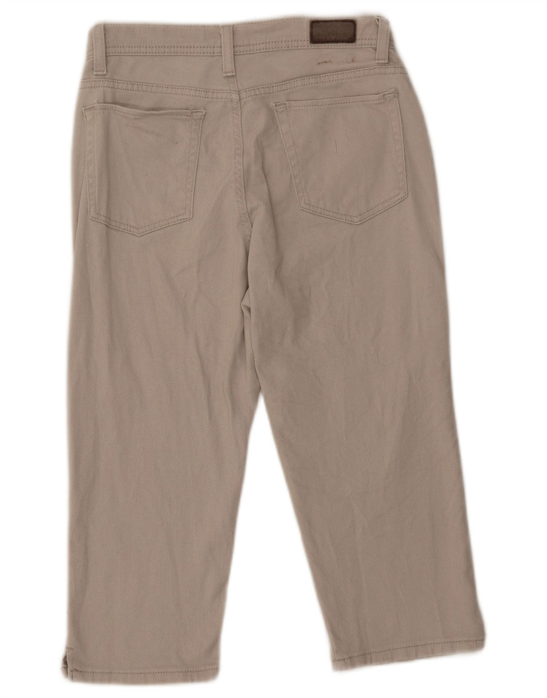 Damskie jeansy Lee Petite Capri US 4 Small W27 L18 Beżowe