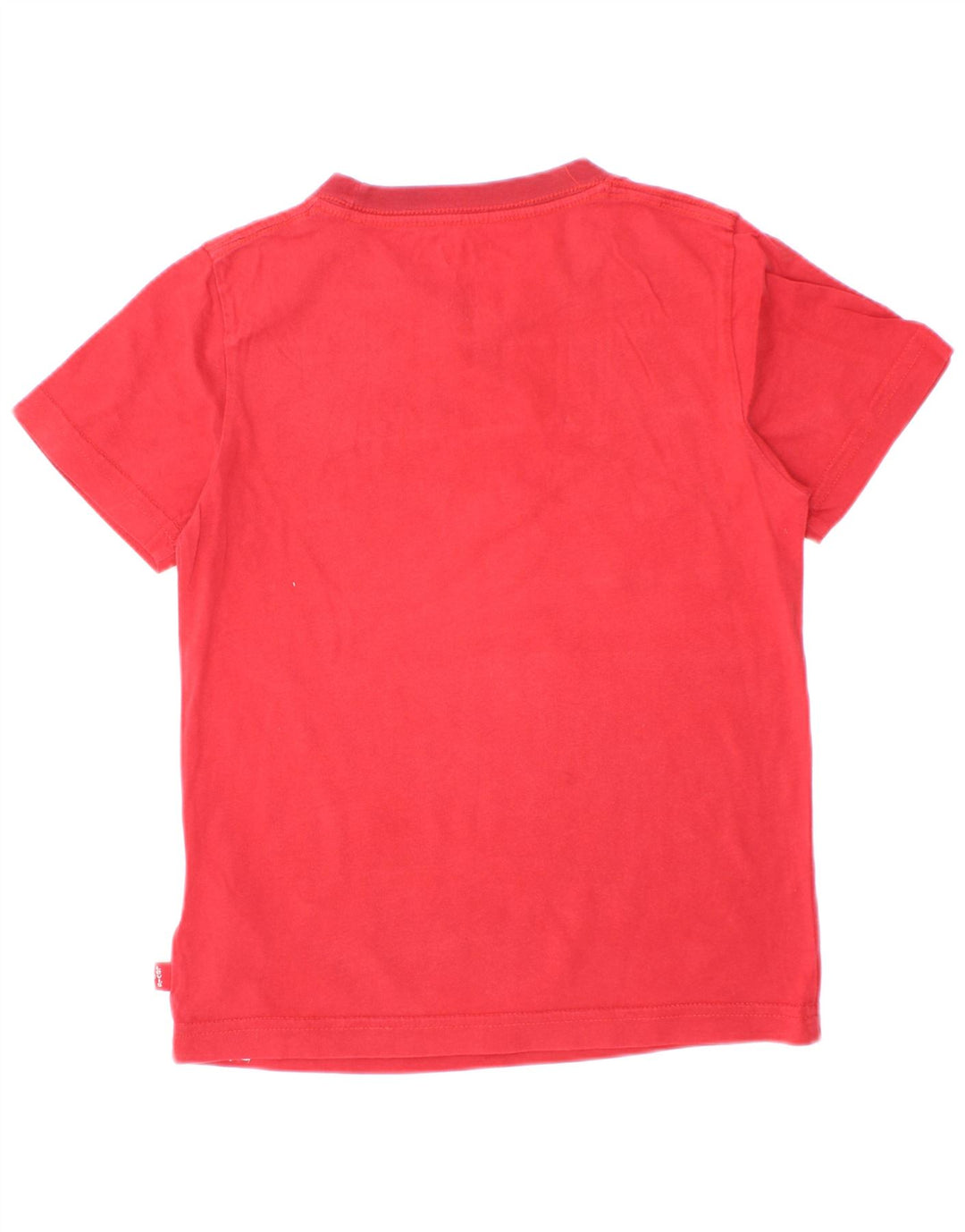 Chłopięcy T-shirt z grafiką Levi's Top 5-6 lat, czerwona, bawełniana