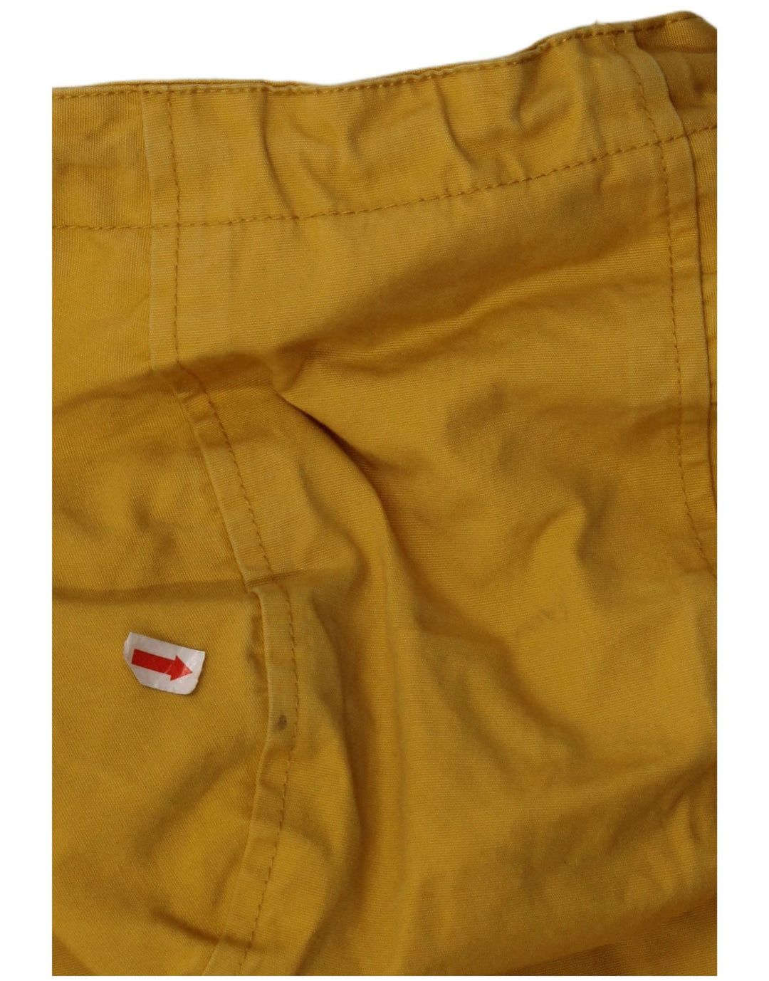 Damska kurtka przeciwdeszczowa z kapturem JOULES UK 8, mała, żółta, bawełniana