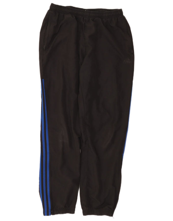 Adidas Męskie spodnie dresowe Joggery, duże, czarne, poliestrowe
