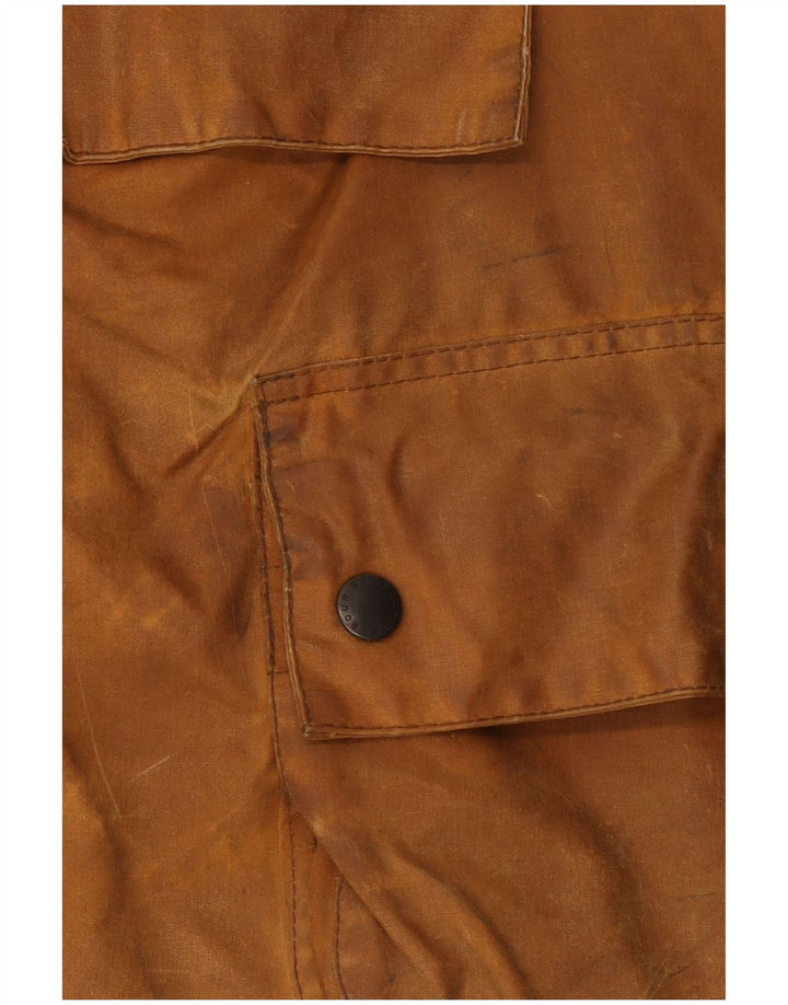 Kurtka męska Barbour Longshoreman z kapturem i woskowaną kurtką UK 36 Small Brown