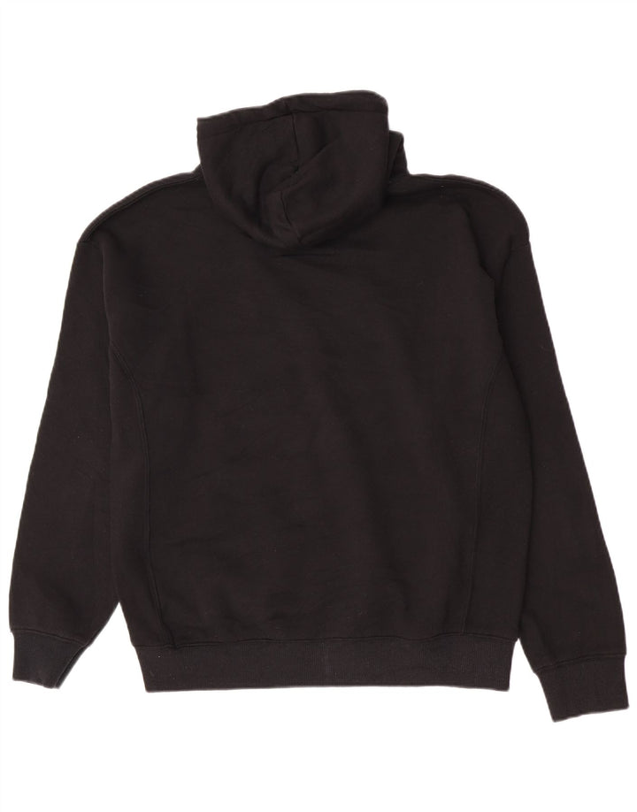Męski sweter z kapturem Pull & Bear Marvel Graphic, duży, czarny, poliestrowy